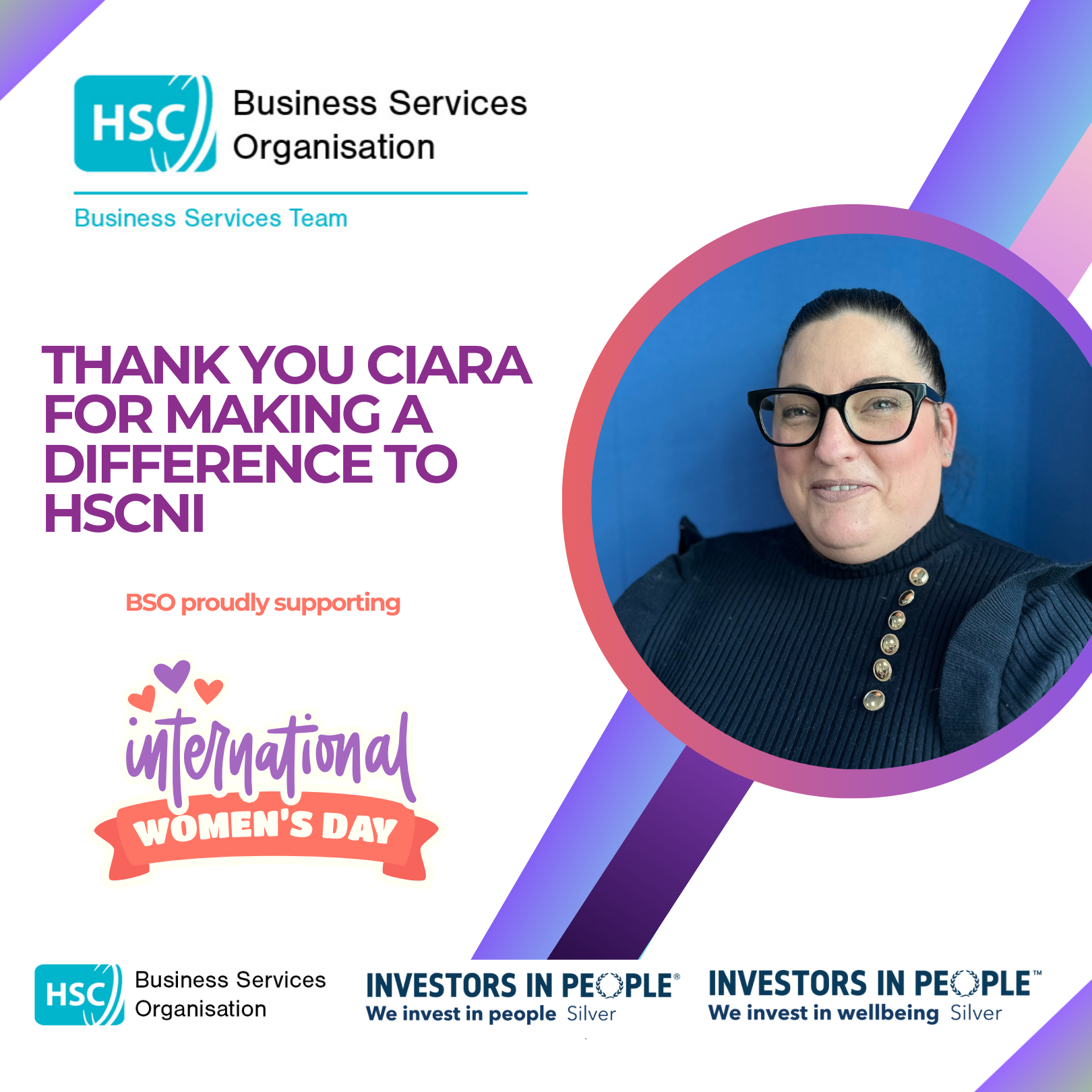 Ciara Devine, I am one of the FPL Team Leaders within the Business Services Team