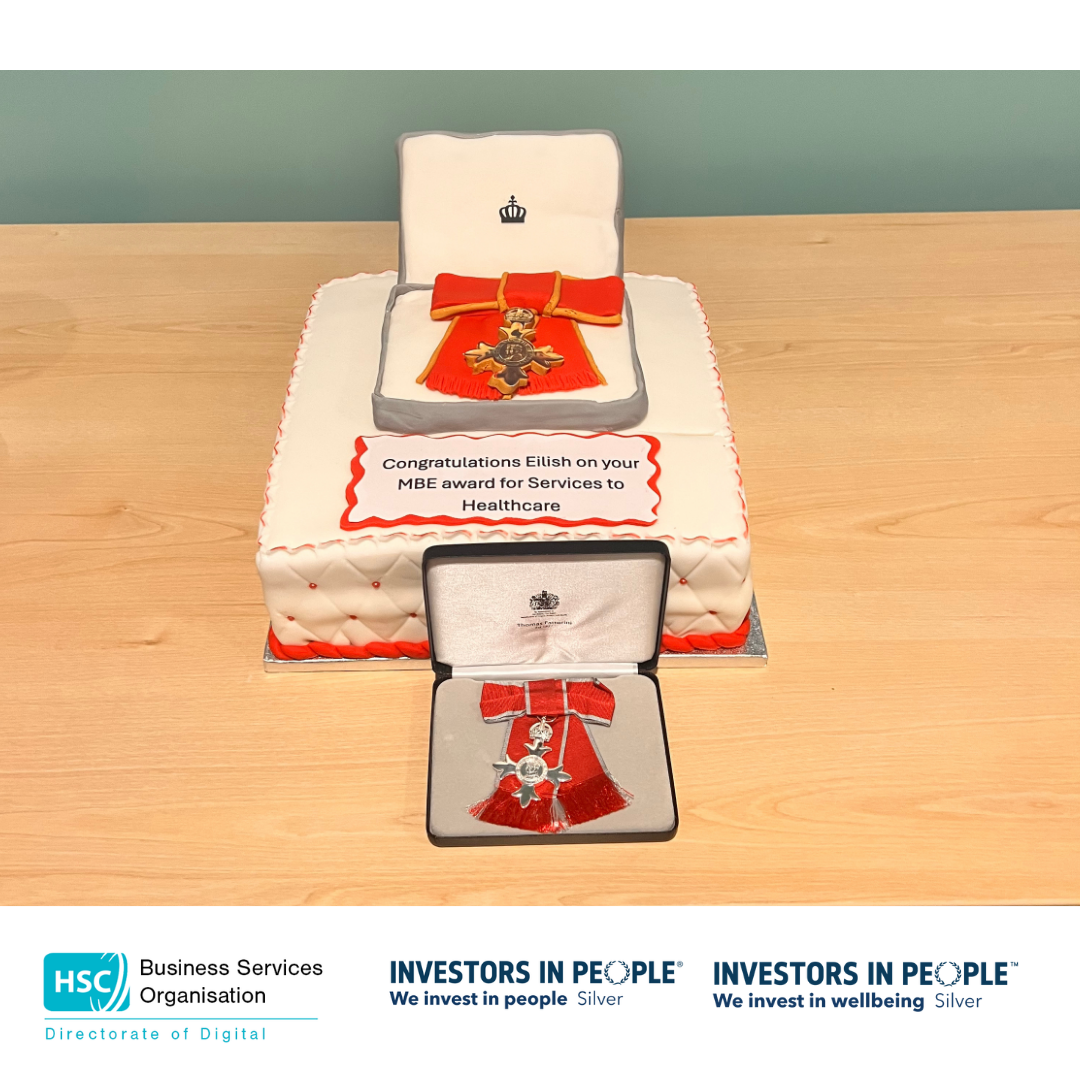 Business Services Organisation (BSO) MBE Cake